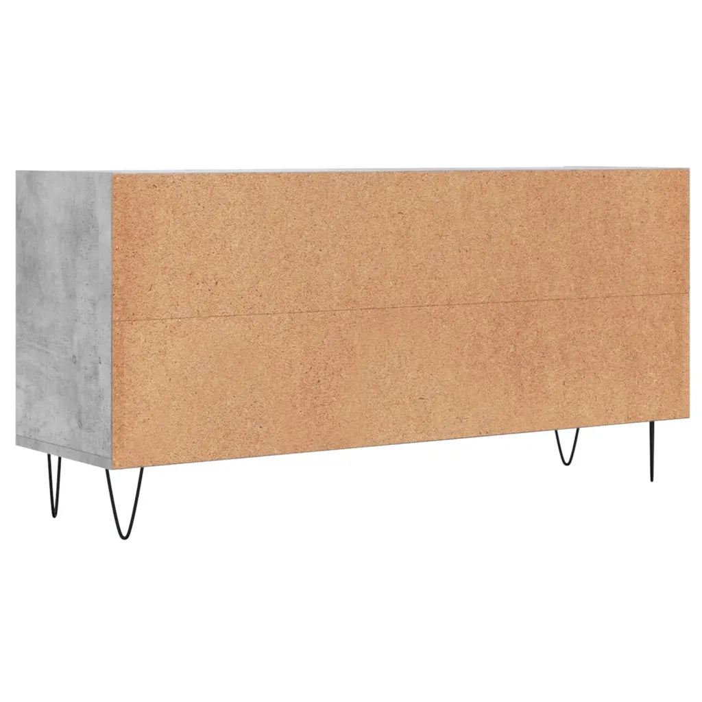 Mobile per TV-Credenza TV-Console TV Grigio Cemento 103,5x30x50 cm Legno Multistrato 270212