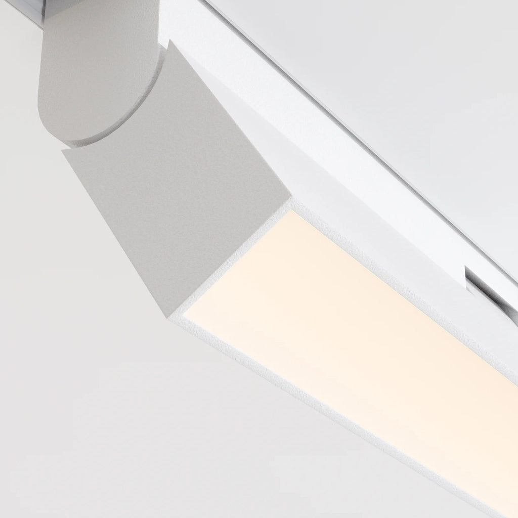 Maytoni Faretto Moderno Exility Basis Rot 1 luce LED integrato bianco alluminio
