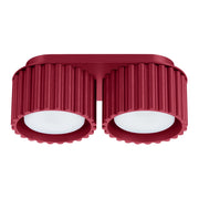 Lampada da soffitto AURA 2 bordeaux Gx53