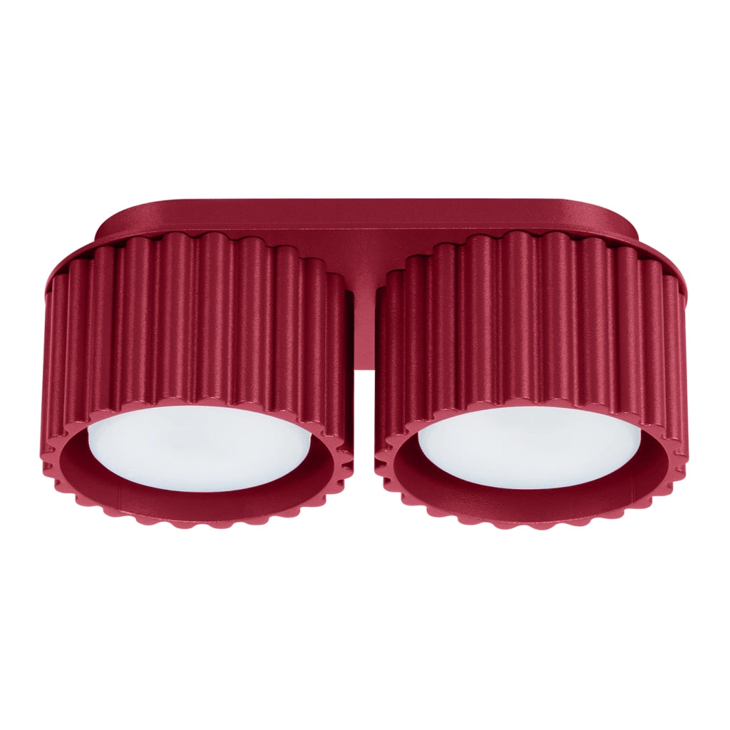 Lampada da soffitto AURA 2 bordeaux Gx53
