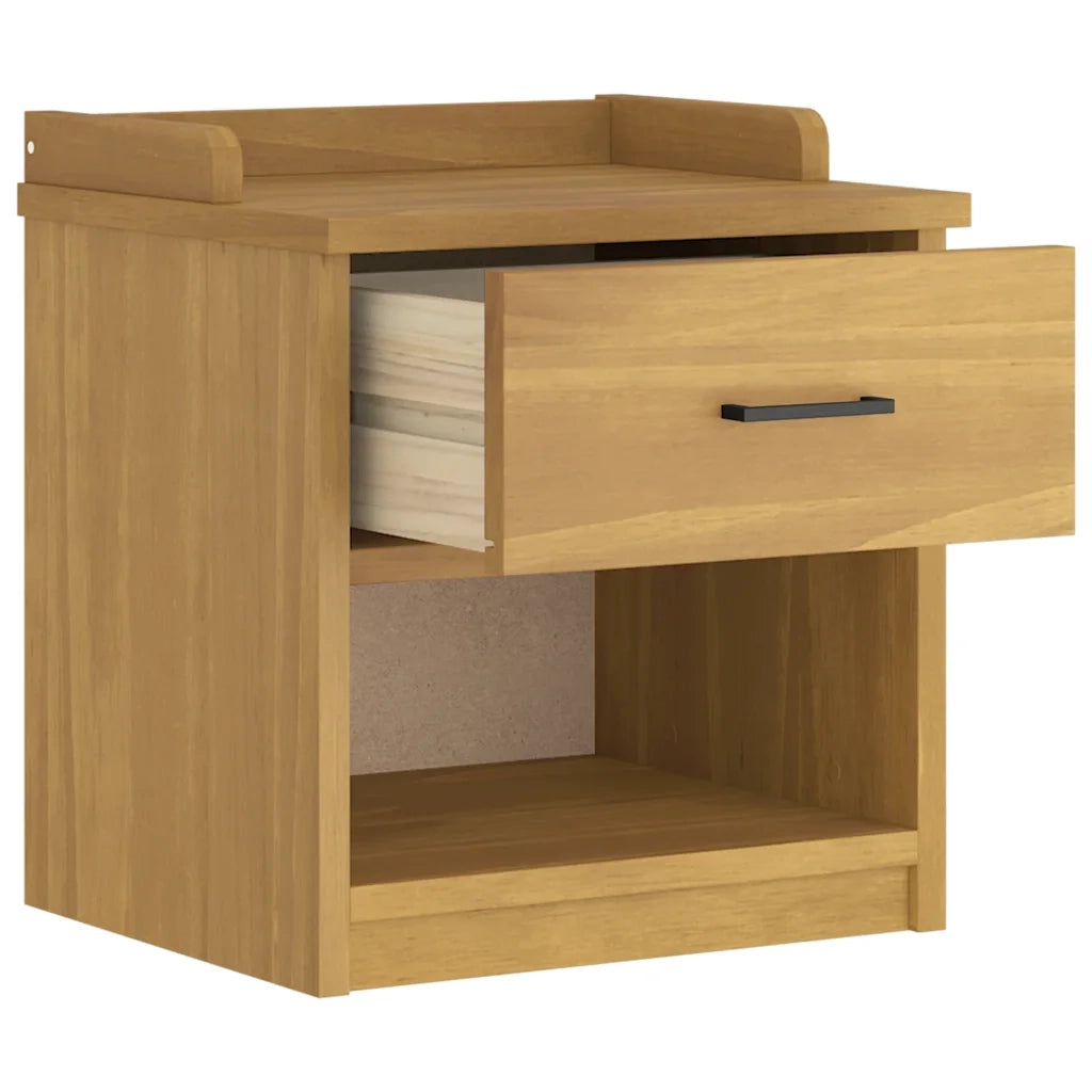 Panca da Corridoio-Sgabello-Panca con Contenitore SANDNES 45x40x50 cm Legno Massello di Pino 963583