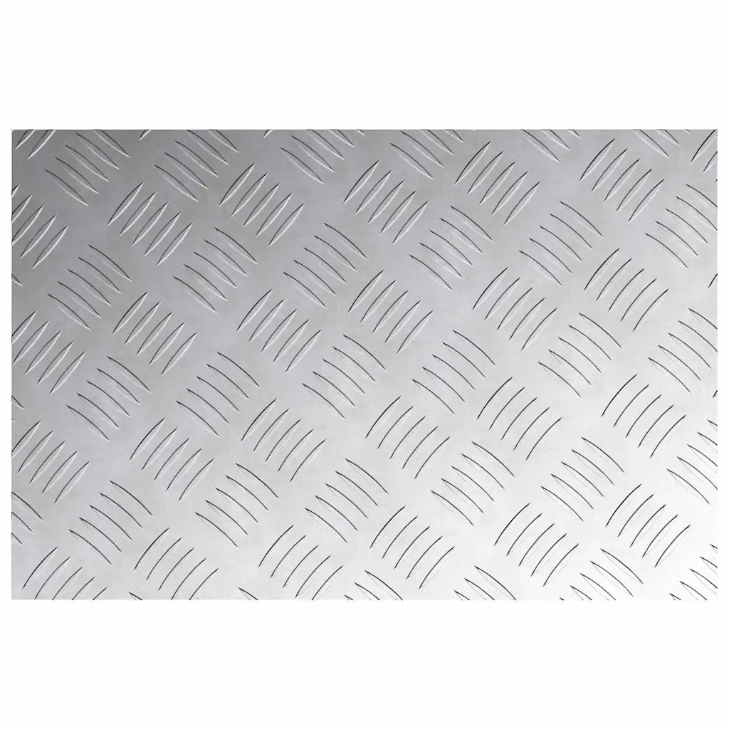Gradini per Scale 4 pcs Argento 60 x 40 cm Alluminio 4104324