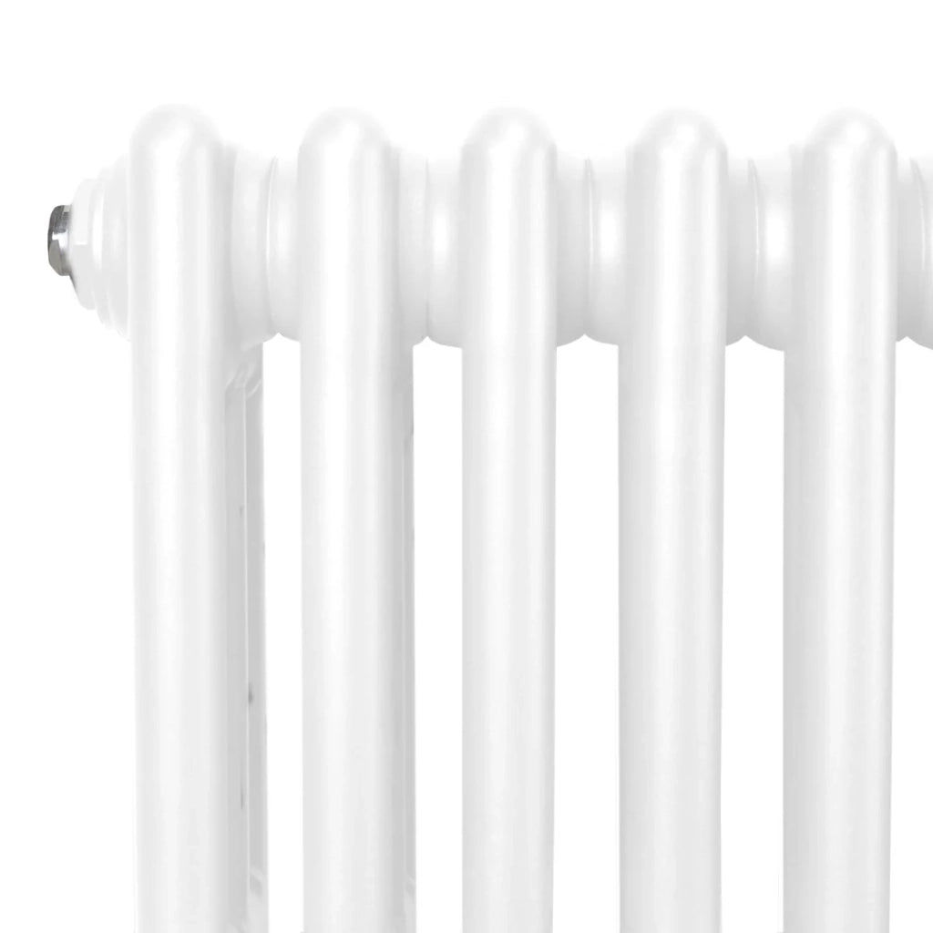 Termosifone Radiatore a 3 colonne per riscaldamento centralizzato verticale Bianco 150x56cm
