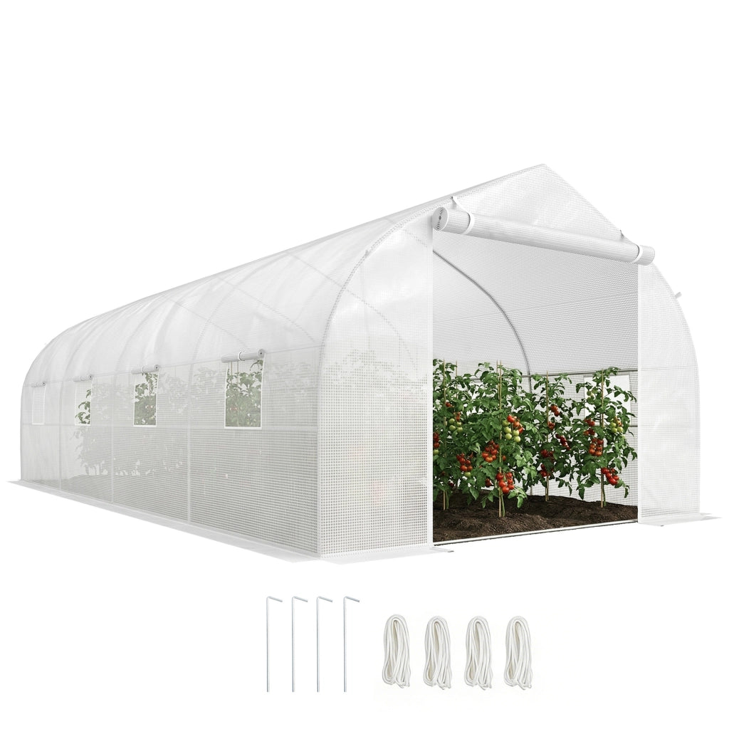 Casetta Giardino ¨C zephmum ¨C Bianco 6x3x2 m
