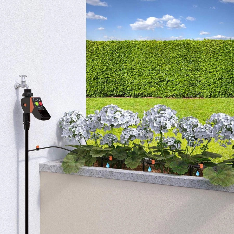 PROGRAMMATORE IRRIGAZIONE PER GIARDINO AUTOMATICO CLABER AQUAUNO PRATICO