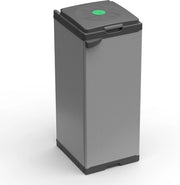 Cestino per la selezione dei rifiuti - sistema modulare in plastica, 80-110L, interno ed esterno