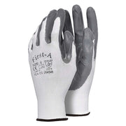 GUANTI IN POLIESTERE/NITRILE Tg. 10 (XL)- 12 coppia  - Senza Marca