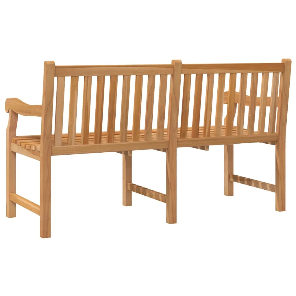 Panca da giardino mobili da esterno per patio terrazza 150 x 69 x 92 cm legno massello di teak 02_0011248