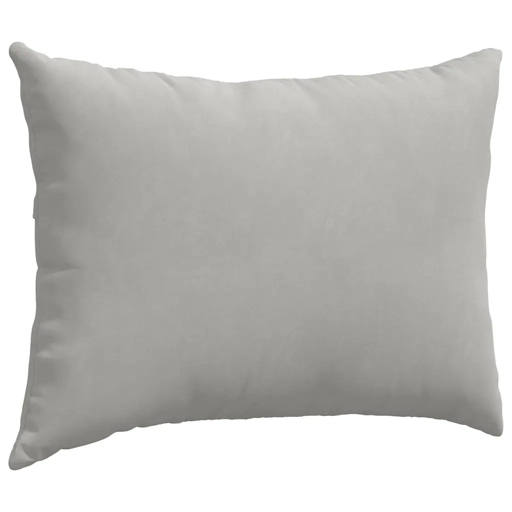 Cuscini da Divano 2 pcs Grigio chiaro 70 x 50 cm Tessuto 42013769