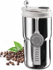 Moka per caffè con Display Digitale e Funzione Termica - Bianco