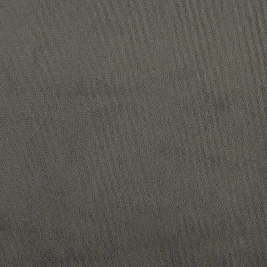Testiera ad Orecchio-Testata con Orecchie GrigioScuro 183x23x118/128cm in Velluto 792885