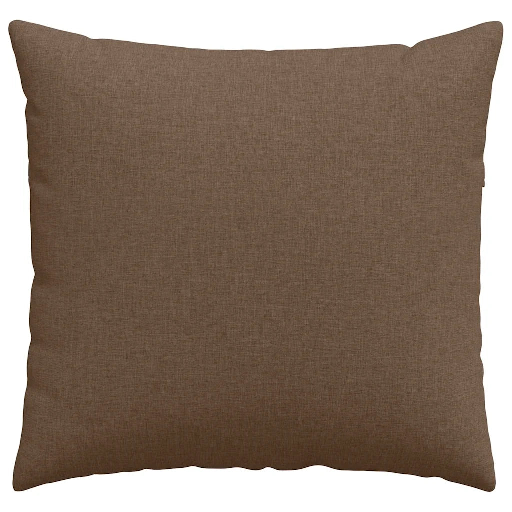 Cuscini da Divano 2 pcs Marrone 45 x 45 cm Tessuto 42013915