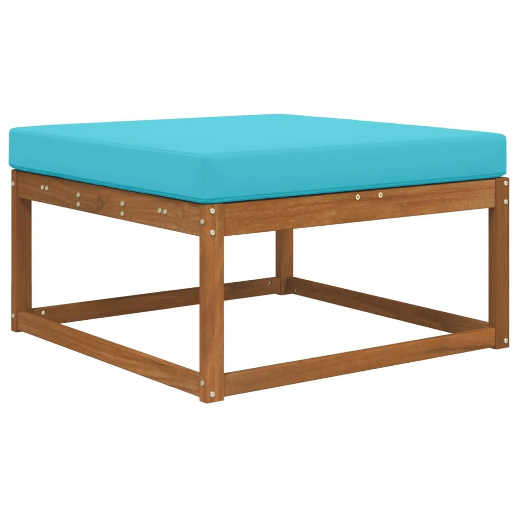 Cuscino per sedie | Cuscino per divano da esterno Turchese 80 x 80 x 8 cm