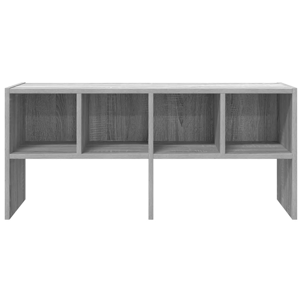 Scarpiera Impilabile Grigio Sonoma 89,5x30x40 cm 858849