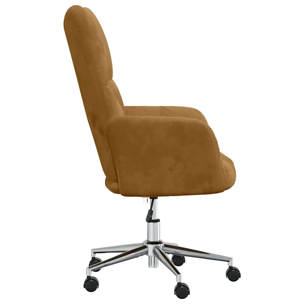 Poltrona Relax Marrone in Velluto 328169