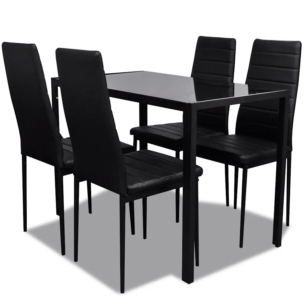 Set da Pranzo 5 pz Nero CFW2511438