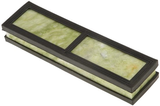 Pietra di affilatura - Pietra di affilatura superfine - Verde - Sfere di affilatura - Per affilare e lucidare coltelli - 200x50x25mm