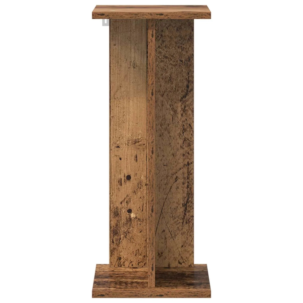 Supporto per piante | Sostegno per piante 2 pz Legno vecchio 25 x 25,5 x 60,5 cm