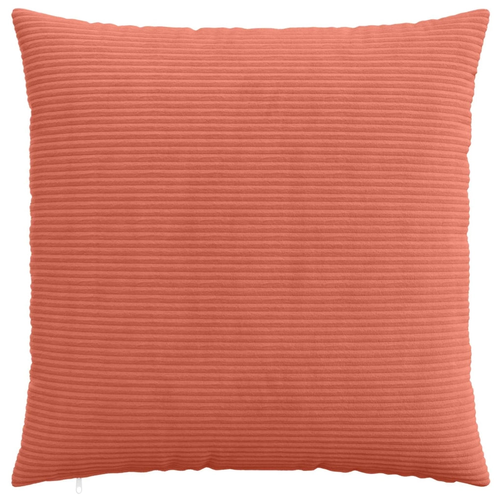 Federa 6 pcs HEERLEN Rosso Arancio 65 x 65 cm corduroy 912942