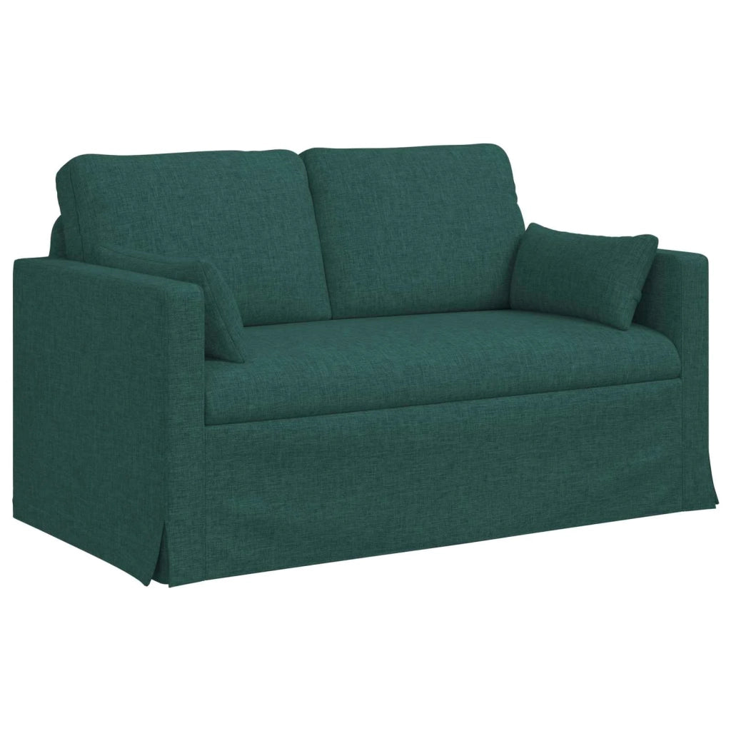 Set di divani 2 pcs Verde Scuro 139 x 78 x 80 cm Tessuto 3407496