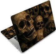 Decal per Laptop - Sticker Acqua Resistenti - 3 Pezzi - Disegno Realistico di Skeletto - Adesivo Self-Aderente - PVC - Disegni Colorati