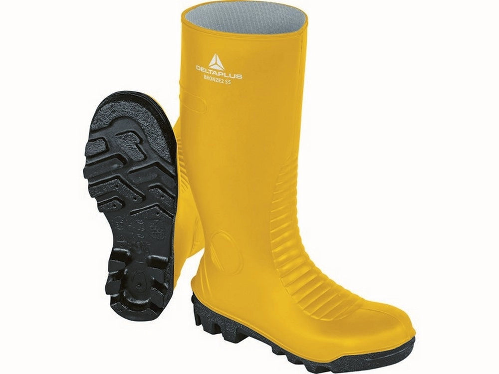 1paio stivali antinfortunistica in pvc ginocchio bronze2 s5 sra col. giallo mis.  cod:ferx.vit53935