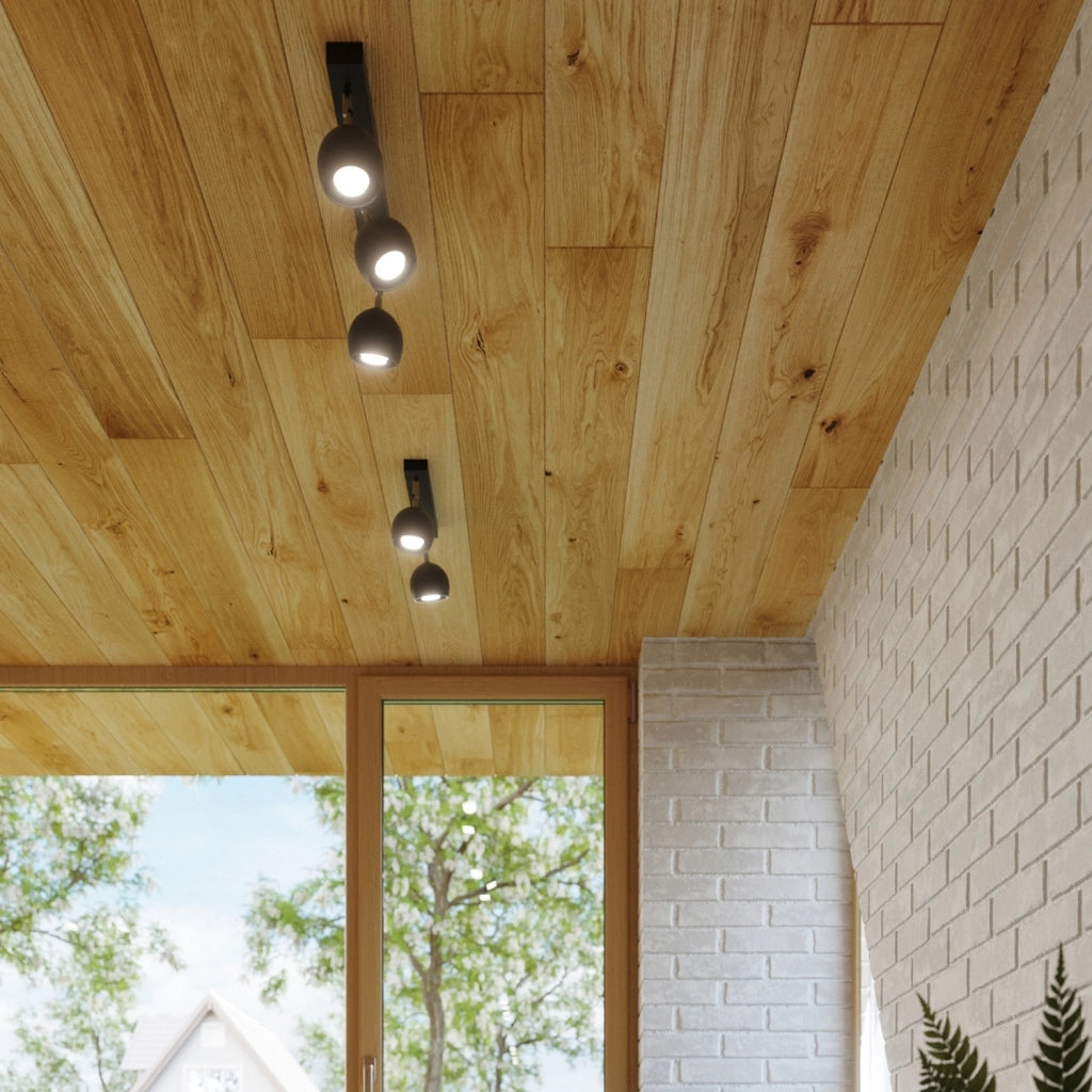 Lampada da soffitto OCULARE 2 nero