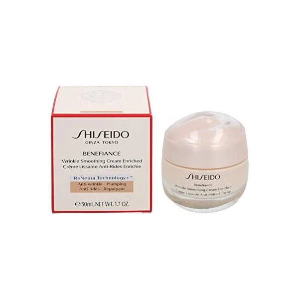 Trattamento viso shiseido benefiance wrinkle smoothing cream enriched - 0768614149545
