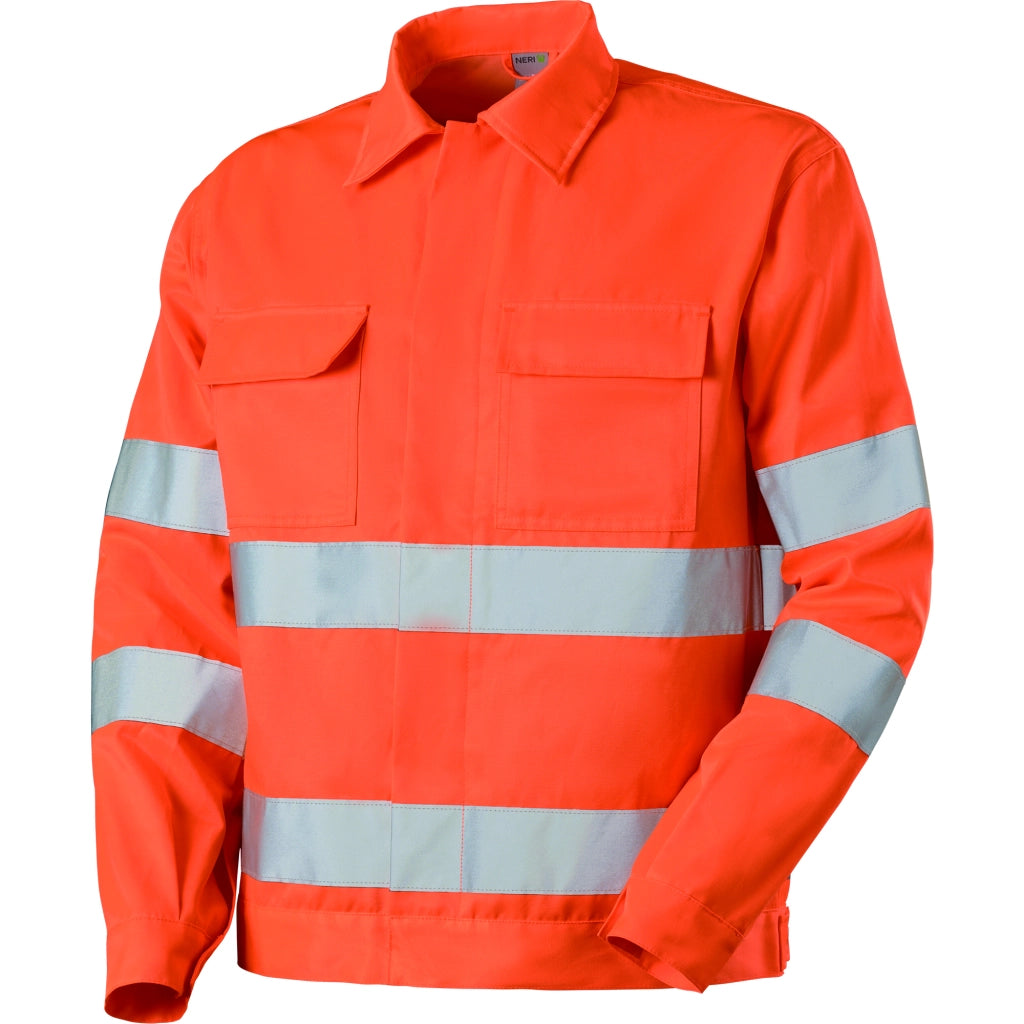 GIUBBETTO ALTA VISIBILITÀ Col. Arancio fluo Mis. M