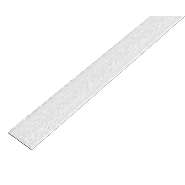BARRA PIATTA ADESIVA 15X2X1000MM IN ALLUMINIO