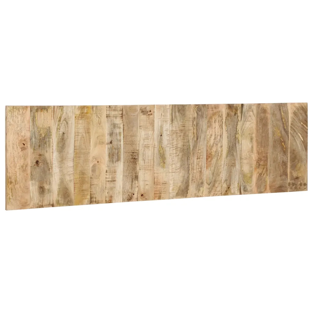 Testiera 180 cm in Legno Massello di Mango Grezzo 4017509
