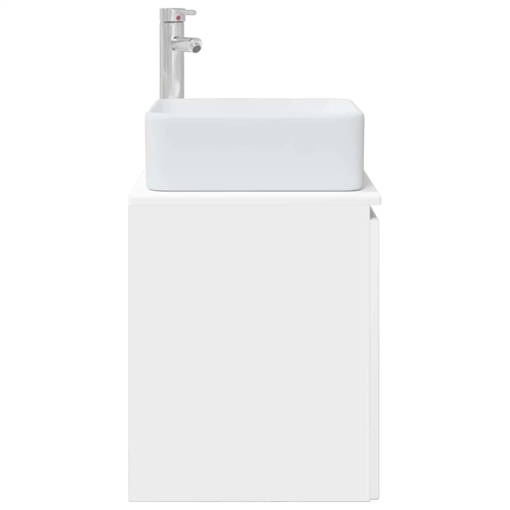 Mobile Lavabo da Parete Bianco 49,5 x 41 x 63 cm 890402