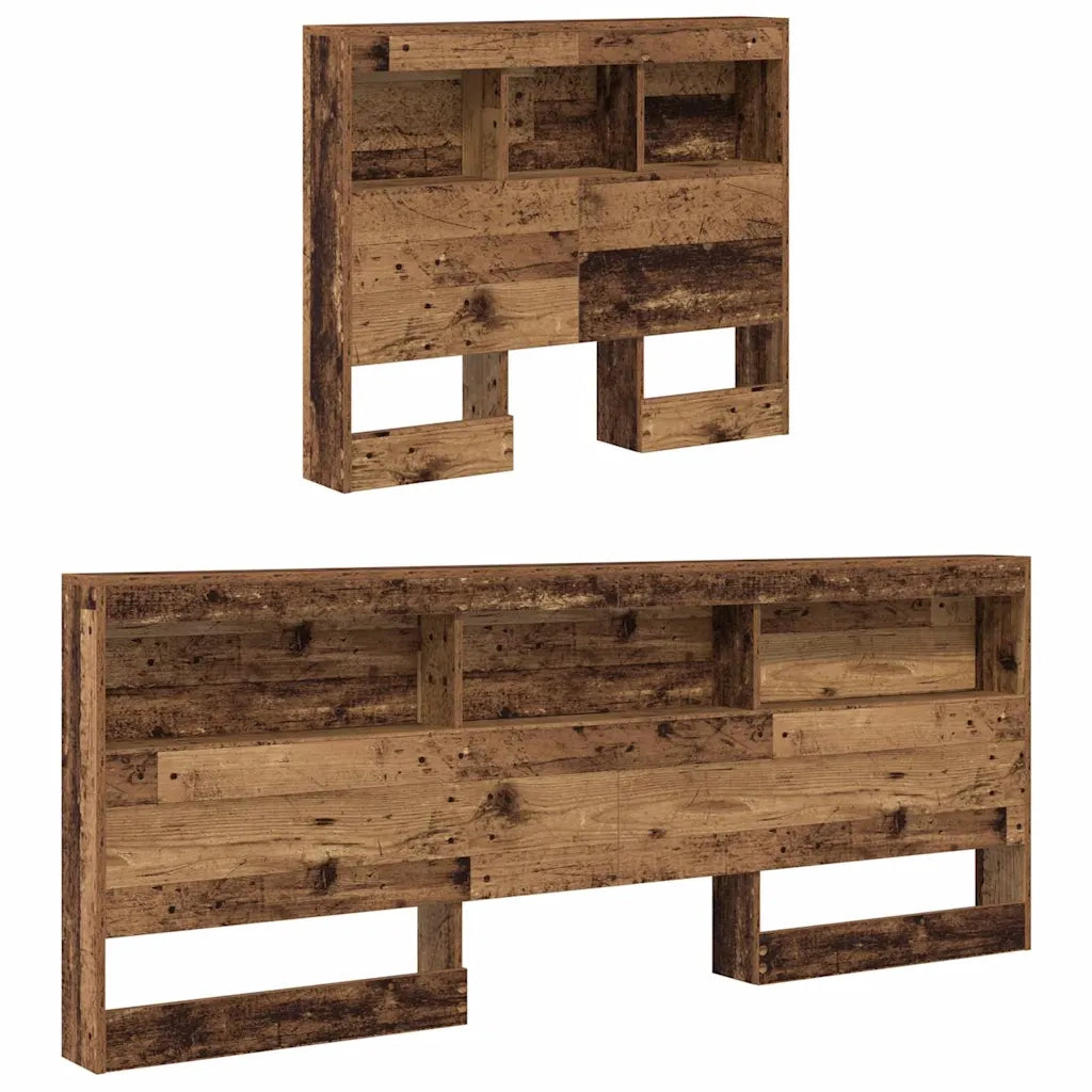 Testata contenitore Legno vecchio 80 cm Legno multistrato 3335451