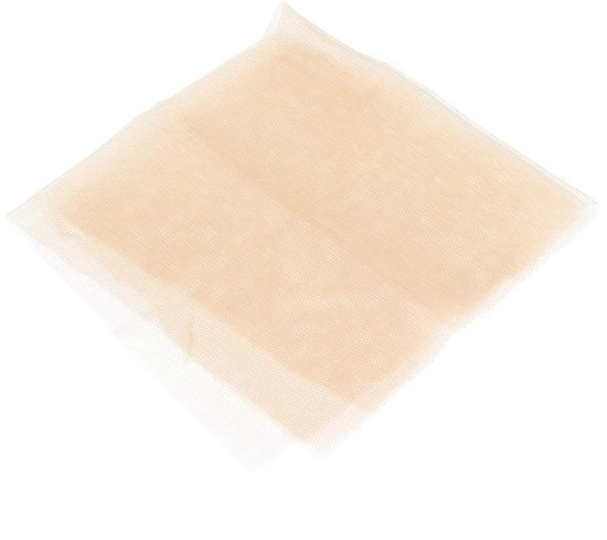 Parrucca con rete in tessuto 20x20cm, colore naturale, adatta per parrucche e barbe artificiali, facile da utilizzare