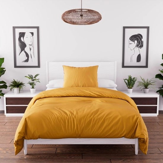 Dekbedovertrek Bohemia, giallo, 140 x 200 cm