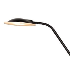 Lampada da terra Lucide Champion LED 24W 3000K nera lettura