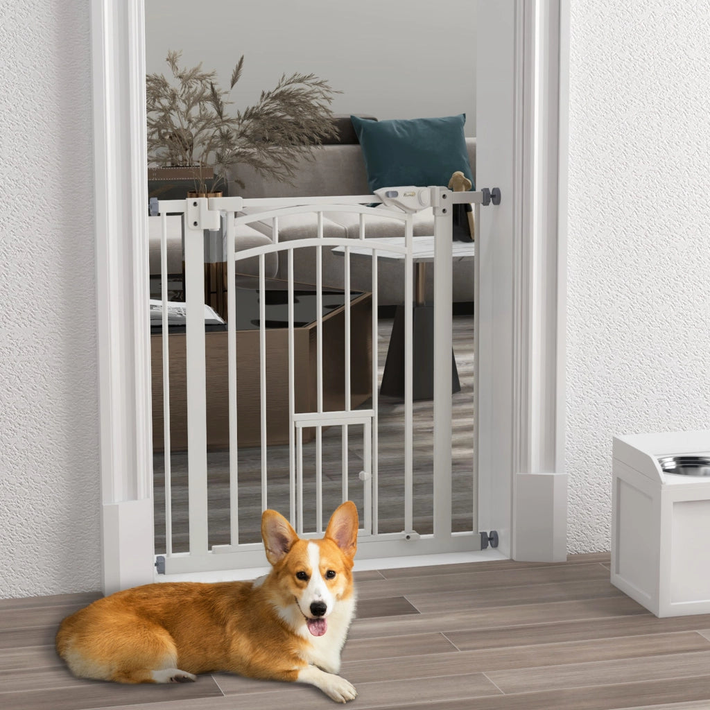 Barriera per animali ¨C zephmum ¨C nero acciaio 74-80 cm