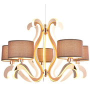 Lampadario Candellux Ambrosia 35-33918 LED E14 rame