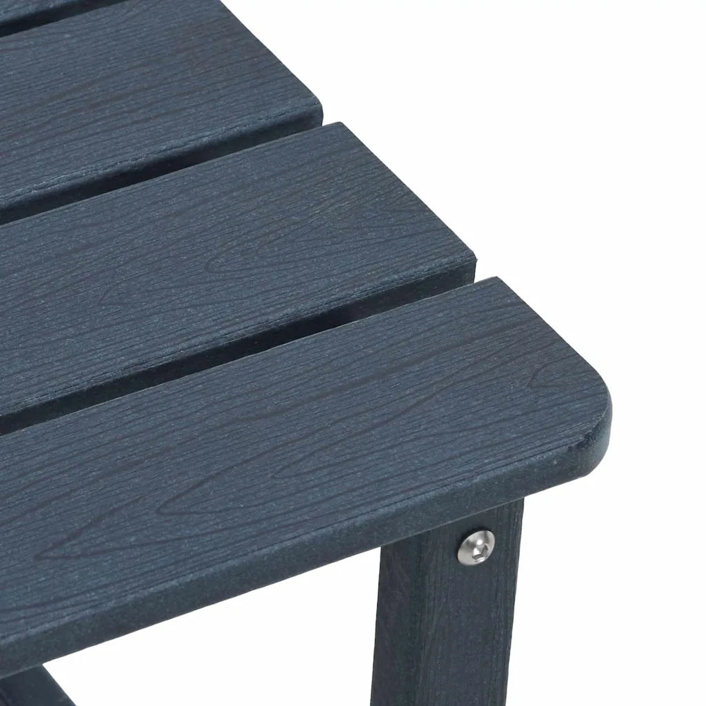 Set Lounge da Giardino 3 pcs Blu navy HDPE 3335839