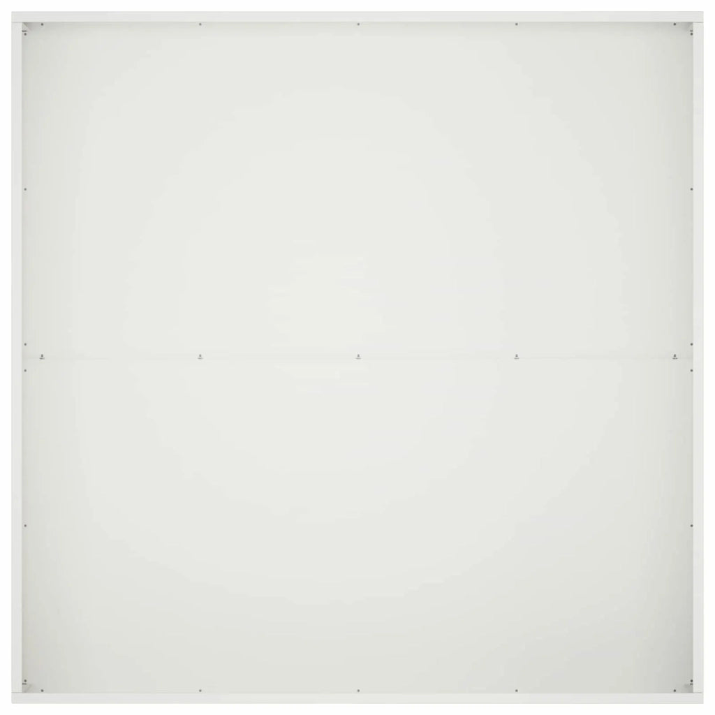 Vaso da giardino 2 pz Bianco 100 x 100 x 20 cm 8005025