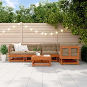 Set Lounge da Giardino 6 pcs Marrone Cerato 3418062