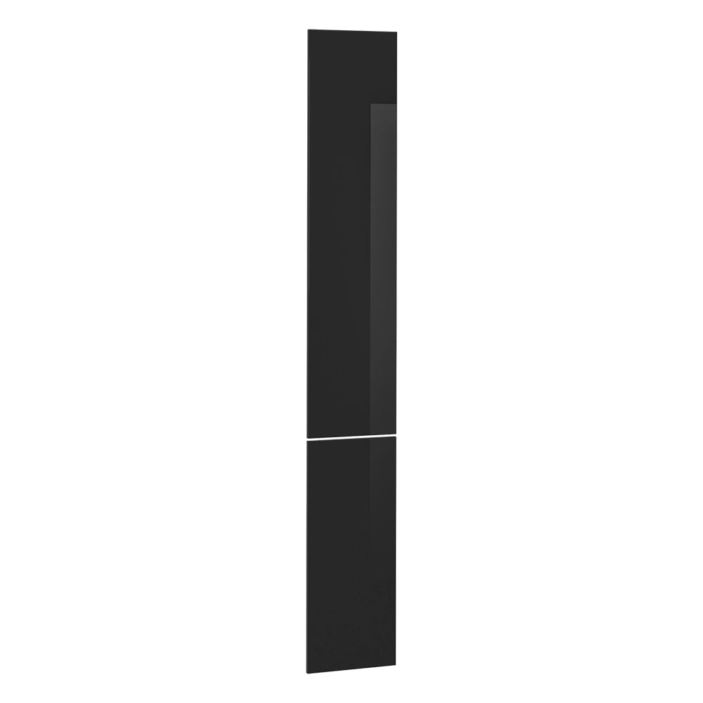 Vicco Frontale cucina Nero lucido 29.6 x 196 cm frontale del mobile per mobile alto estraibile