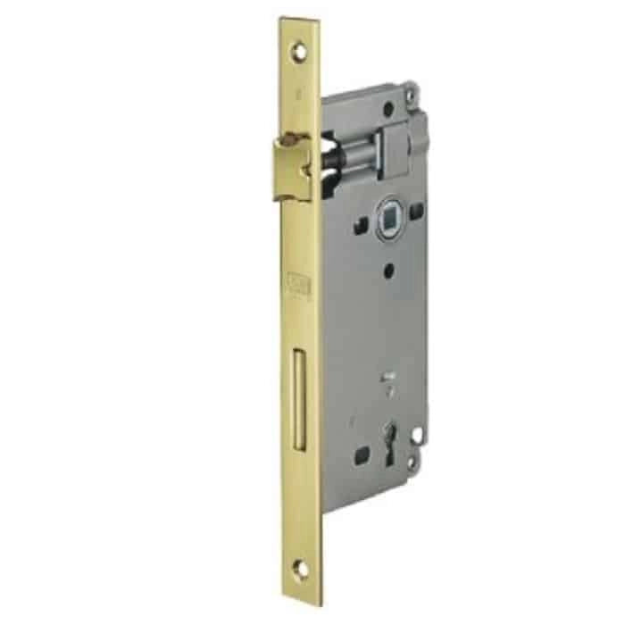 SERRATURA PATENT MM 40 B/RETTO OTTONATO
