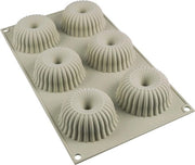 Forma pudding 3D mini 6 pezzi con contenitore html