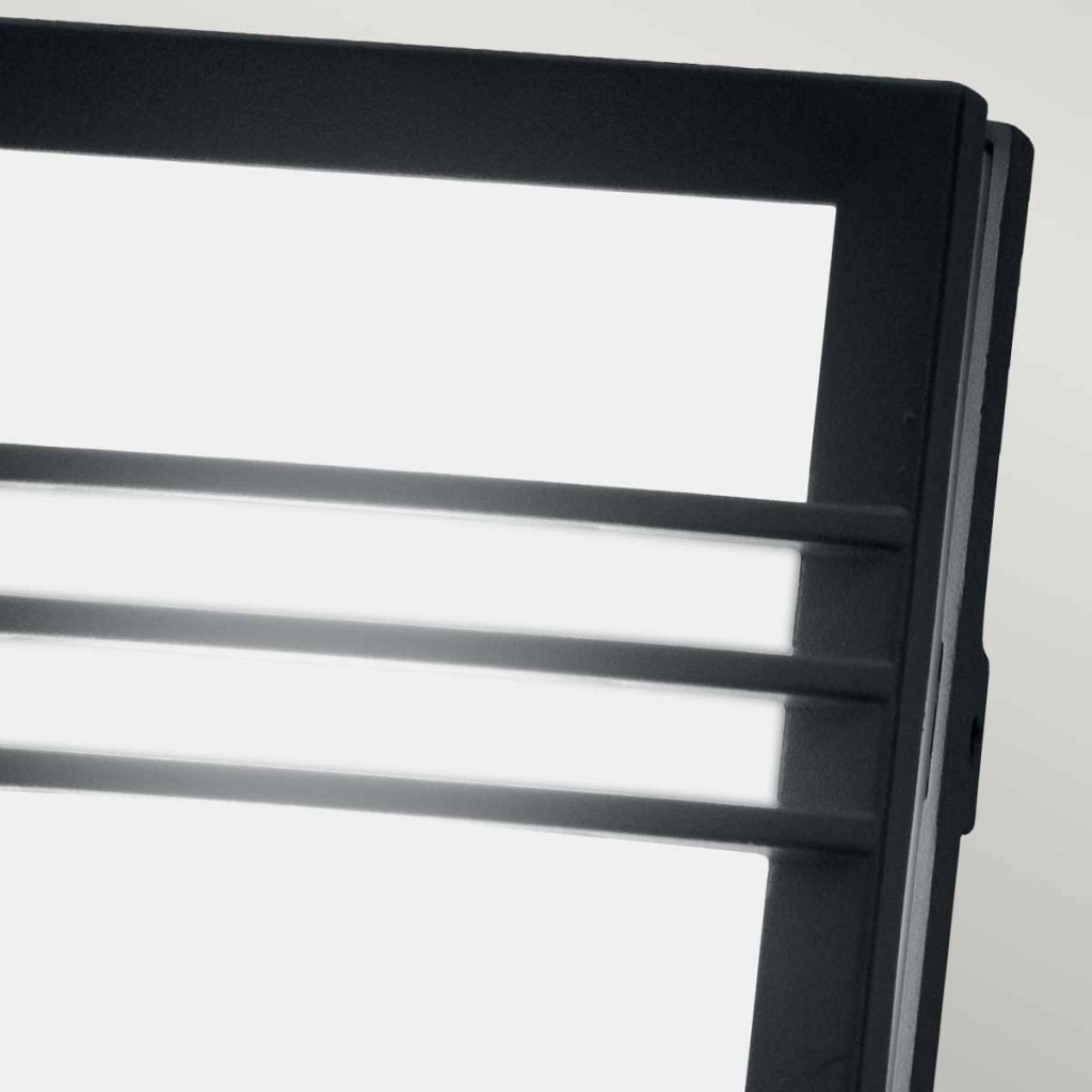 Applique esterna nera moderna GX53 LED 5,7W Elstead