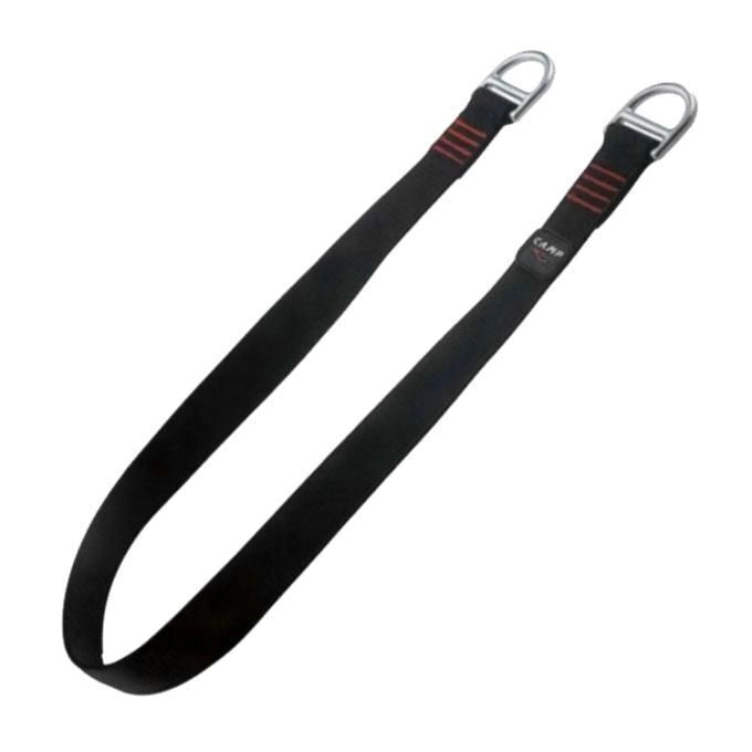 Camp 2032.120 Fettuccia di Ancoraggio 120 cm 44 mm poliestere anelli acciaio 35 kN CE EN 354 EN 795-B