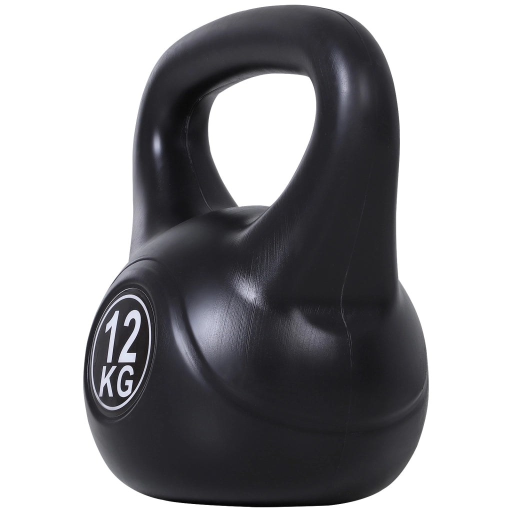 Kettlebell Kugelhantel 12 kg ¨C zephmum ¨C Nero