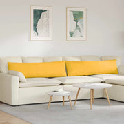 Cuscini da Divano 2 pcs Giallo Chiaro 145 x 40 cm 42013866