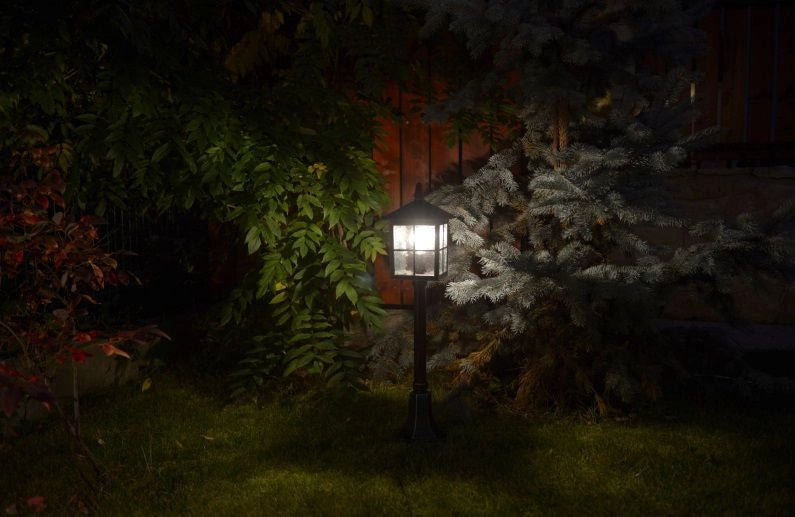 Lampada sospesa esterno retrò SU-MA Wenecja nera E27 IP43