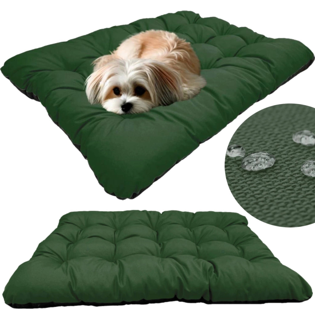 AIO FACTORY 100x70 cm PRESTIGE Cuccia per cani impermeabile personalizzabile Verde